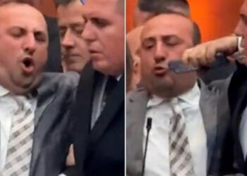 “Shiko si shtyn Garda”, Korreshi sqaron skenën virale në rrjet nga Kuvendi
