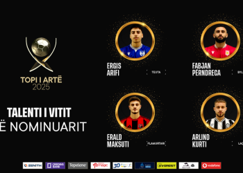 “Topi i Artë 2025”/ Trofeu “Talenti i Vitit për djem”, njihuni me futbollistët e nominuar