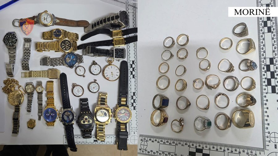 Kontrabandoi bizhuteri floriri dhe ora dore me vlerë 50 mijë euro  arrestohet 33 vjeçari në Morinë