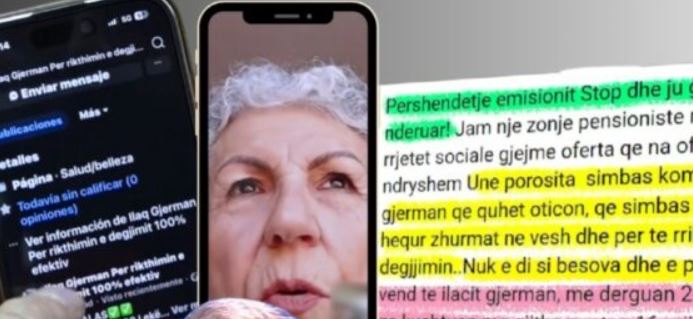 Qytetarja porosit ilaç për veshët  nuk do e besoni se çfarë i erdhi në shishe