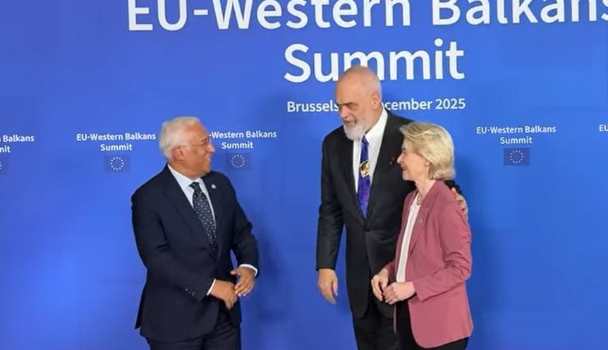 VIDEO   Samiti BE Ballkani Perëndimor  Rama pritet nga Von der Leyen në Bruksel