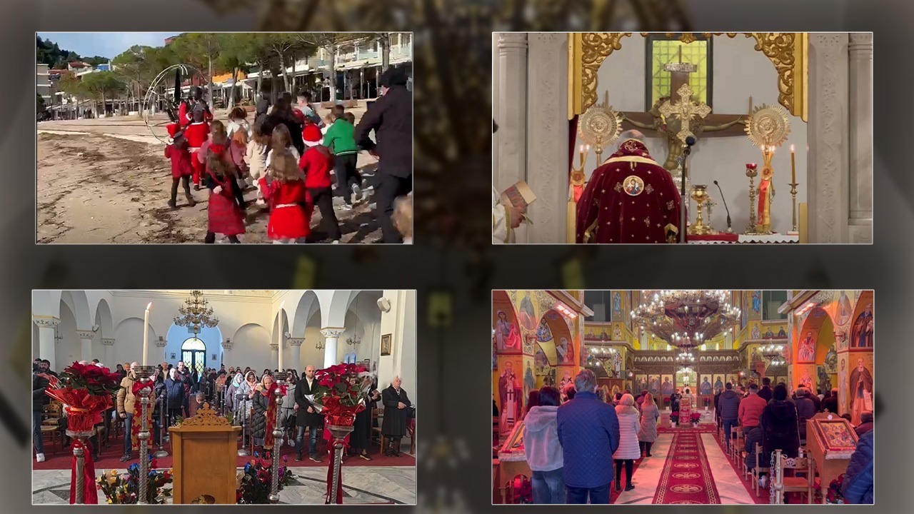 Festohet në mbarë Shqipërinë Krishtlindja  Mesazhe solidariteti  paqe e shprese për të gjithë besimtarët