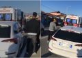 E përplasi makina në vijat e bardha në aksin Cërrik–Belsh, e moshuara dërgohet në spital