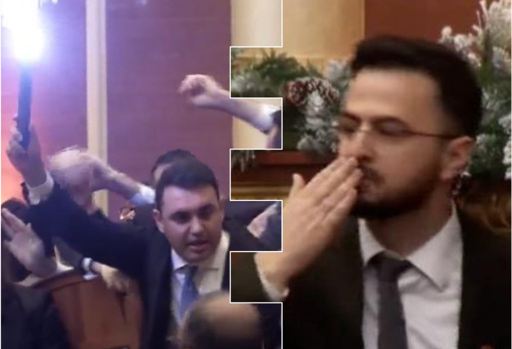 Akte dhune në Kuvend, PD përplaset me Gardën dhe ndez flakadanë. Sulmohet Peleshi, Endri Shabani ‘puth’ opozitën