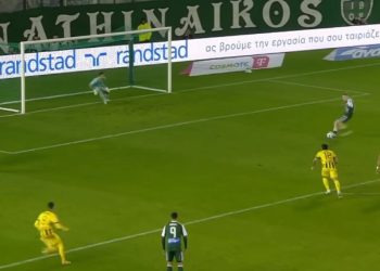 Moment i artë për Strakoshën në Greqi, pret penalltinë në derbin me pesë gola (VIDEO)