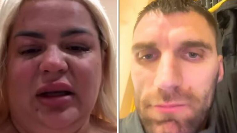 VIDEO   Ishin 3 4 veta      Ofendoi në rrjetet sociale  TikTokerja Suada Muça dhunohet brutalisht në Tiranë 