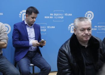 FOTOLAJM / PD mbledh Këshillin Kombëtar, Alimehmeti ulet në fund të sallës