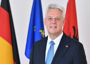 Zgjedhja e kreut të ri të SPAK/ Ambasadori i Gjermanisë në Tiranë uron Klodian Brahon