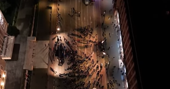 VIDEO  Protesta e opozitës në javën e 3 të  vetëm militantët nuk e braktisin Berishën