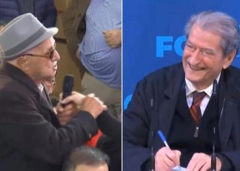 “Gropose Lulzim Bashën në një gropë fekalesh”/ Tentuan t’i marrin mikrofonin, demokrati- Berishës: Duhet reformim në PD!