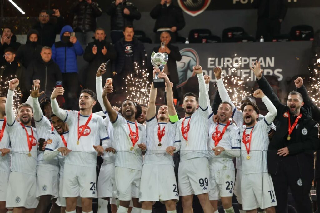 Dinamo fiton Superkupën e Shqipërisë  triumf me përmbysje ndaj Egnatias