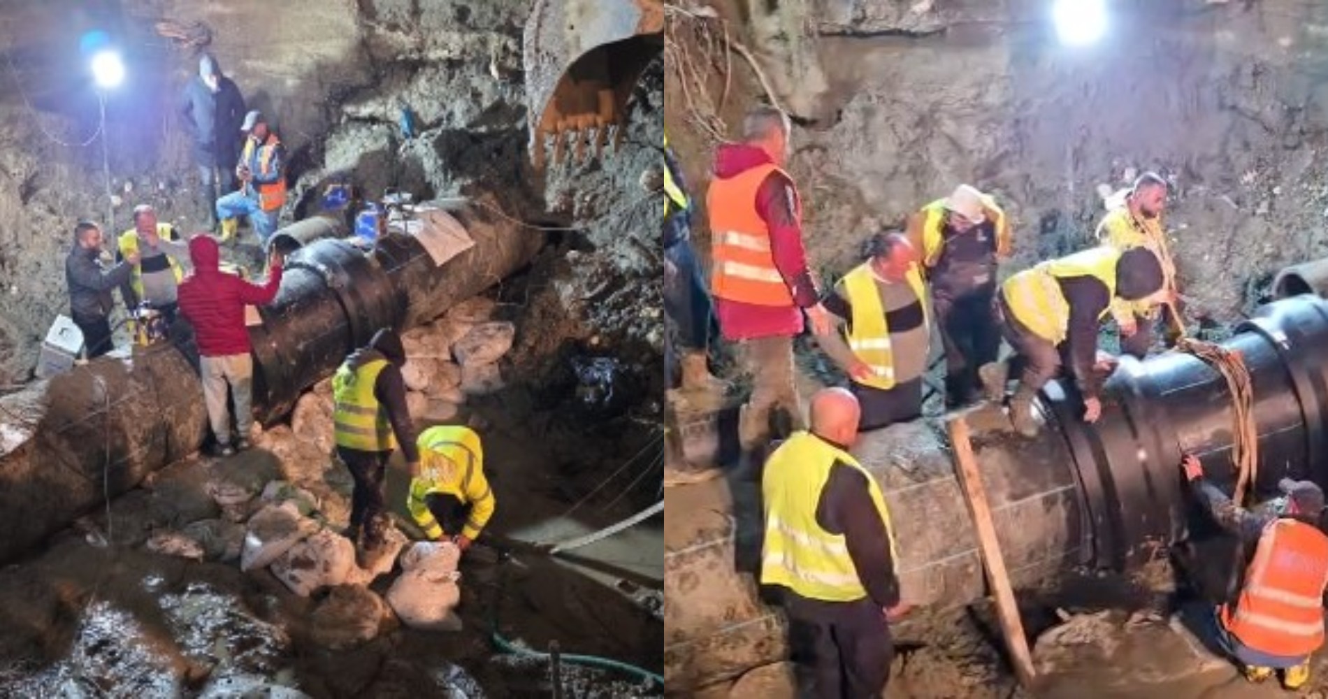 Riparohet defekti i tubacionit  nis furnizimi i Vlorës me ujë pas pesë ditësh ndërprerje