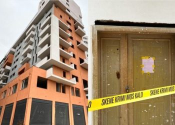 IKMT i vendos shiritin pallatit me 14 kate në Tiranë/ Pezullohen punimet, 3 katet e objektit pa leje ndërtimi