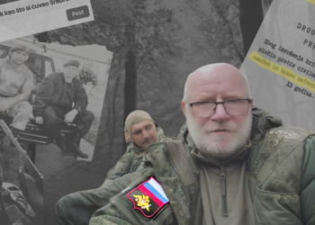 Krimineli serb i luftës në Bosnjë i shpëton dënimit, duke luftuar për Rusinë