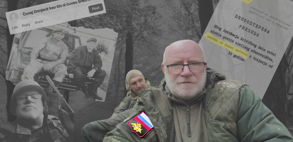 Krimineli serb i luftës në Bosnjë i shpëton dënimit  duke luftuar për Rusinë