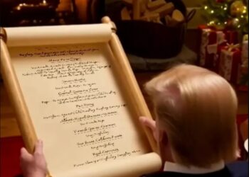 Videoja satirike: Lista e Fëmijëve të Pabindur të Babagjyshit! Shtëpia e Bardhë: Trump ka gati emrat për dëbimet e emigrantëve me shkelje