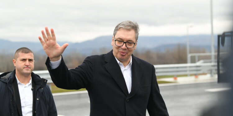 Vrnjačka Banja 24. decembar 2025. Otvaranje deonice na auto-putu E-761 (Moravski koridor) petlja ,,Vrnjačka banja” - petlja “Vrba” Foto:Marko Ljutica