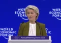 Forumi i Davos, Von der Leyen: Është koha për të ndërtuar një Evropë të re dhe të pavarur