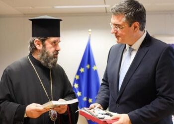 Fortlumturia e Tij, Kryepiskopi Joan në Bruksel: Takime me zyrtarë të lartë europianë