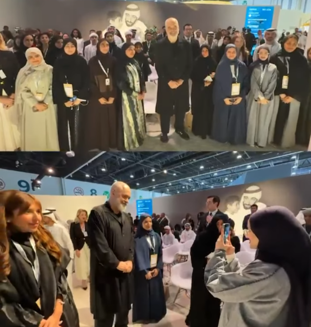 Rama ndan pamje nga takimet në samitin e Javës së Zhvillimit të Qëndrueshëm në Emiratet e Bashkuara