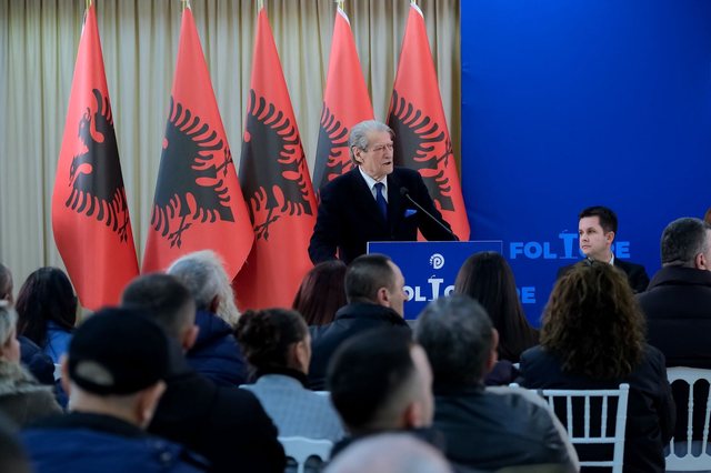  Koha për fitore ka ardhur   Berisha në Kombinat  PD denoncoi narkoregjimin e Ramës dhe mbron pluralizmin