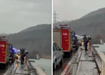 Arrestohet shoferi i makinës që ra nga ura në liqenin e Vaut të Dejës, një i plagosur dërgohet te Trauma