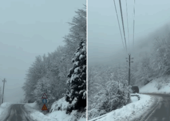 Moti i keq, Korça përfshihet nga reshjet e dëborë, ndërprerje energjie në disa fshatra