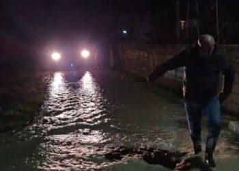 Problematike situata në Fier/ Çahet argjinatura e kanalit të Martinës, rrezikohen banesat