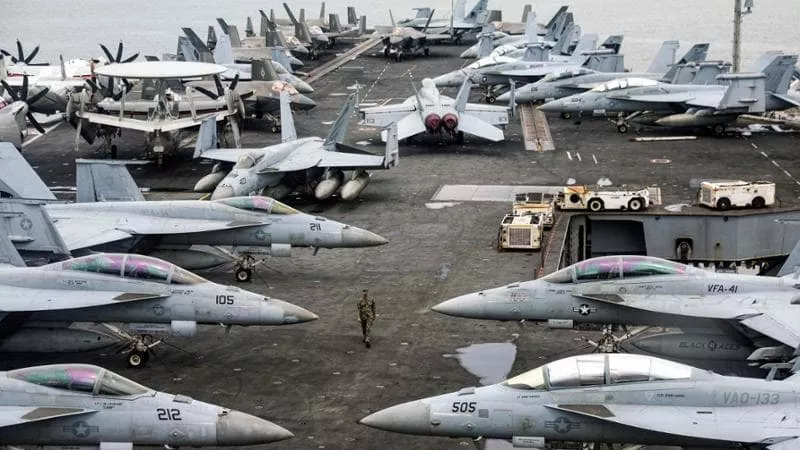 Gjithçka gati për sulmin ndaj Iranit  Flota e Trump  12 anije  avionë luftarakë dhe dy nëndetëse