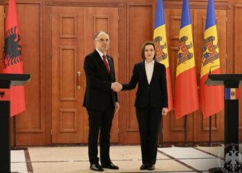 Begaj në Moldavi, takon homologen e tij: Shqipëria dhe Moldavia rikonfirmojnë angazhimin e përbashkët për integrimin evropian