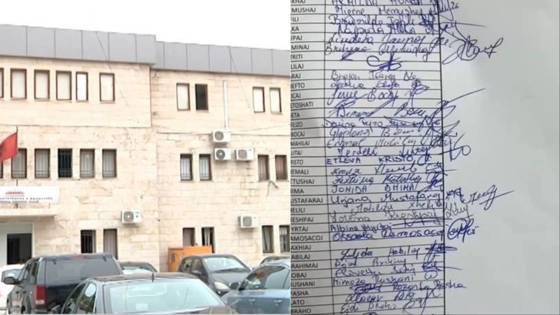  Shkrirja  e Kadastrës së Vlorës  55 punonjës firmosin peticion kundër vendimit