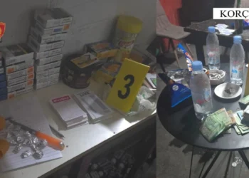 Kokainë dhe baste sportive në lokal, arrestohet pronari/ E pësojnë dhe 14 persona për moskallëzim krimi