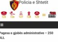Policia ngre alarmin: Kujdes nga mesazhet mashtruese për gjoba automjetesh që imitojnë faqen zyrtare