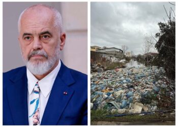 Përmbytjet/ Rama publikon pamjet nga Shkozeti: Hedhim plehrat e shishet plastike nëpër fusha e rrugëve të atdheut..