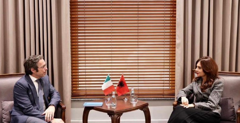 Spiropali me Ambasadorin e Italisë  Tirana mirëpret në 18 shkurt Forumin e Korridorit VIII  arteries strategjike të sigurisë europiane