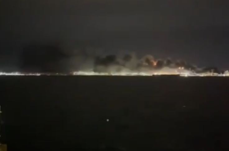 VIDEO   Shpërthim dhe zjarr i madh në rafinerinë më të madhe të naftës në Turqi