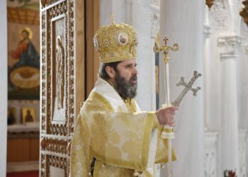 Liturgji hyjnore festive për Rrethprerjen e Zotit dhe Shën Vasilin e Madh, 70 vjet jetë dhe dëshmi e Kryepeshkopit Joan