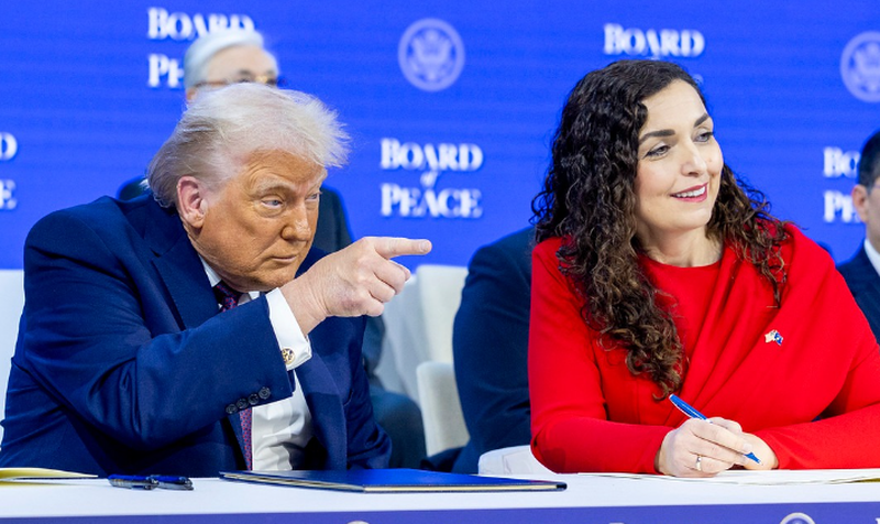  Kjo nismë e re do punojë paralelisht me OKB   Bordi i Paqes  Vjosa Osmani  Besoj te presidenti Trump për të sjellë paqe  