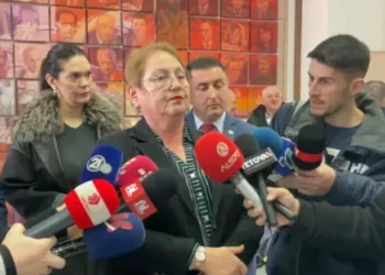 Ministrja maqedonase e Arsimit nuk pranon që ta pyesin në shqip! Gazetarët: Kur të vini në Tetovë merrni përkthyes