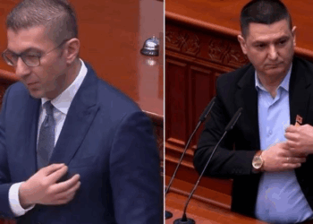 “Mburrem që jam shqiptar”, motivet kuq e zi të deputetit revoltojnë kryeministrin maqedonas