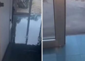 VIDEO / Deti rrit nivelin mbi 1 metër në Radhimë, peshqit dalin në tokë