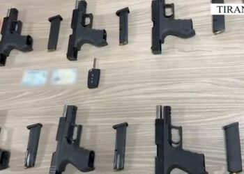Armët e paligjshme kërcënim për qytetarët/ Vetëm në dy muaj të 2026, sekuestrohen 83 armë zjarri