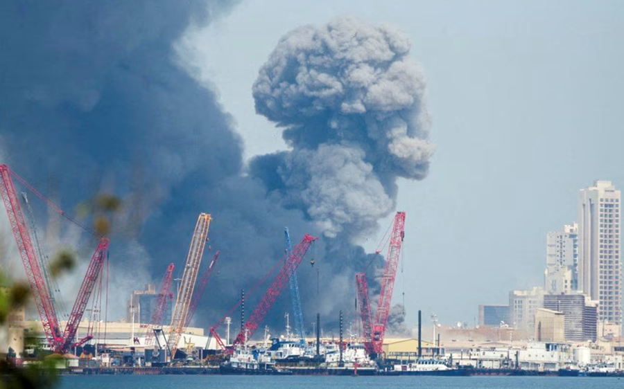 Shpërthime nga brigjet e Dubait deri në Katar  Irani nis ofensivë të paprecedentë në Lindjen e Mesme