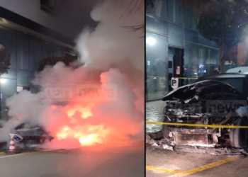 Në pronësi të ish-policit problematik? Shkrumb e hi ‘Range Rover’-i në Pogradec