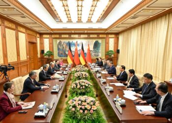 Presidenti kinez Xi Jinping takon kancelarin gjerman Friedrich Merz në Pekin