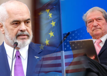EKSKLUZIVE / Sondazhi: Mbi 80% mendojnë se Rama gëzon mbështetjen e SHBA dhe BE. Për Berishën vetëm 10,2%