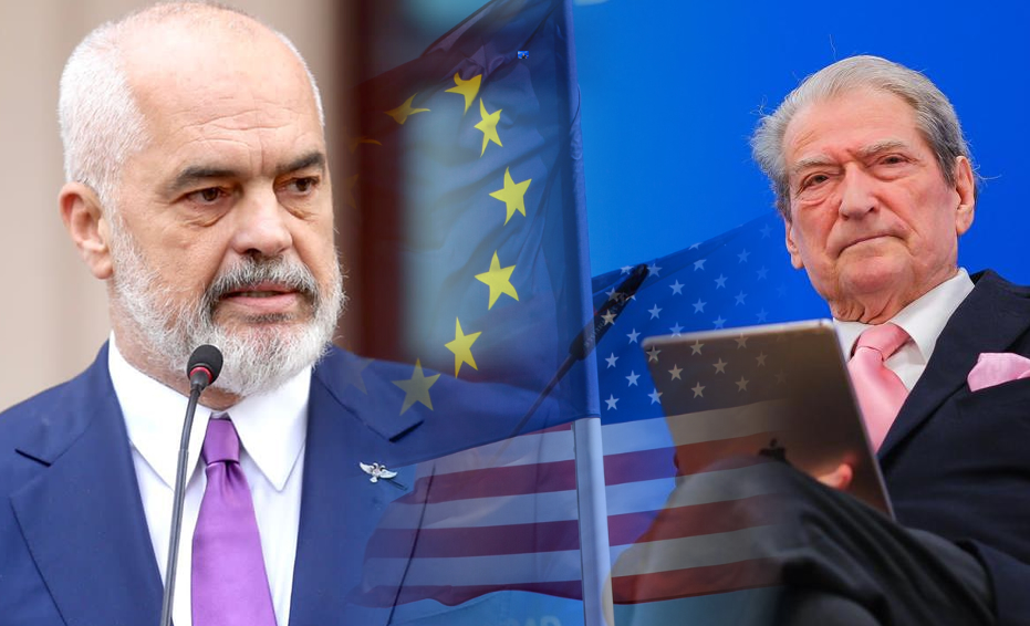 EKSKLUZIVE   Sondazhi  Mbi 80  mendojnë se Rama gëzon mbështetjen e SHBA dhe BE  Për Berishën vetëm 10 2 