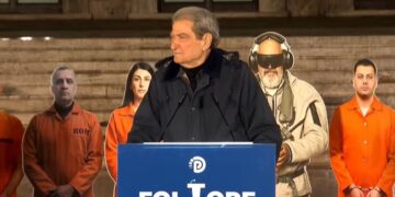 Berisha: Siç përmbysëm komunizmin, do hedhim poshtë diktaturën e krimit, drogës dhe vjedhjes së shqiptarëve!