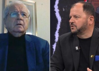 VIDEO/ Lefter Maliqi përplaset me Ngjelën: Je avokat i dështuar, merr një arkivol dhe zhduku! Ke mbaruar punë o plak i rrudhur