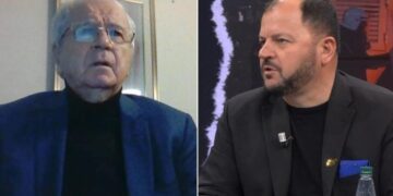 VIDEO/ Lefter Maliqi përplaset me Ngjelën: Je avokat i dështuar, merr një arkivol dhe zhduku! Ke mbaruar punë o plak i rrudhur